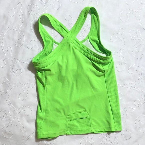 Xersion Green Sleeveless Tank Top Size S - Picture 6 of 8